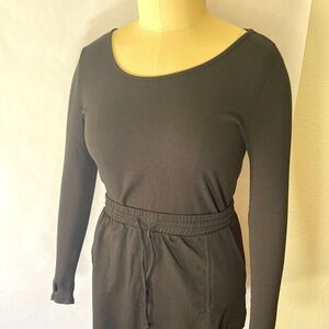 FOXBLOOD LONG SLEEVE RIBBED TOP